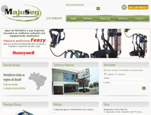 Tablet Screenshot of majuseg.com.br